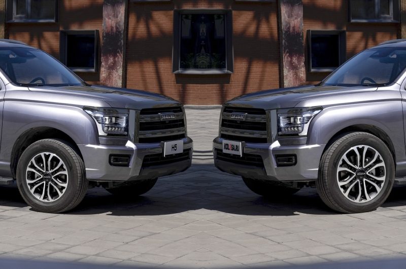 День ног: как выглядел бы новый Haval H5 с пропорциональными колёсами