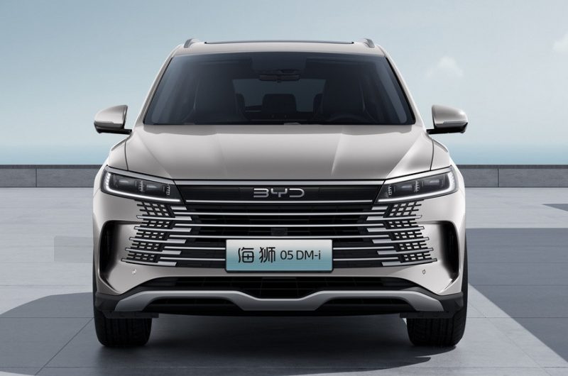 Новый кроссовер BYD Sea Lion 05 показал салон