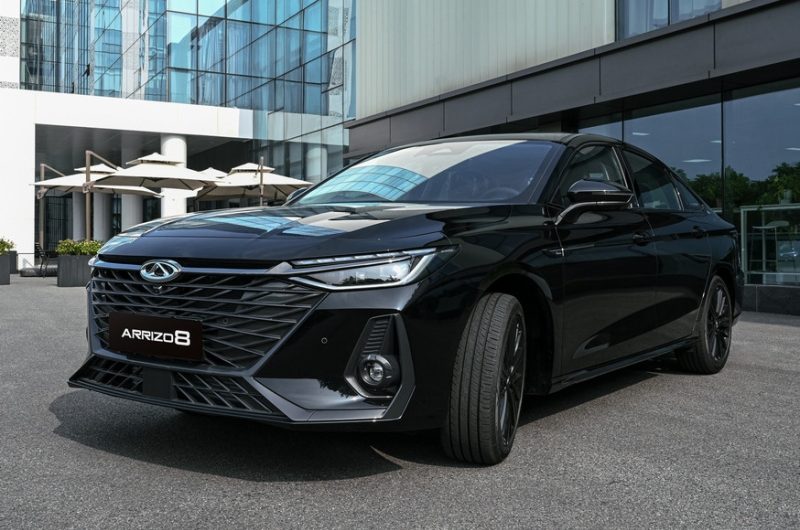 Седан Chery Arrizo 8 для России: топовое оснащение вернулось в «черной» версии
