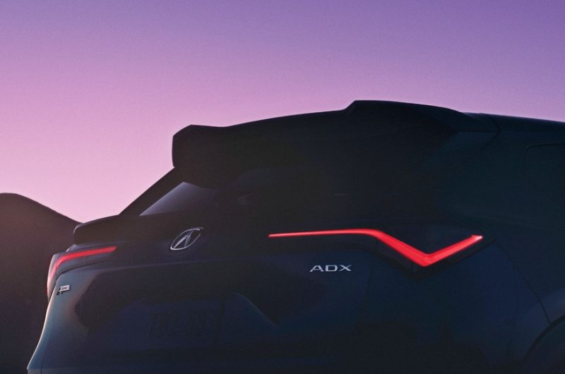 «Бюджетный» кроссовер Acura ADX показался на официальных фото