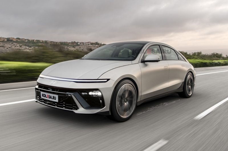 Обновлённый Hyundai Ioniq 6: первые изображения