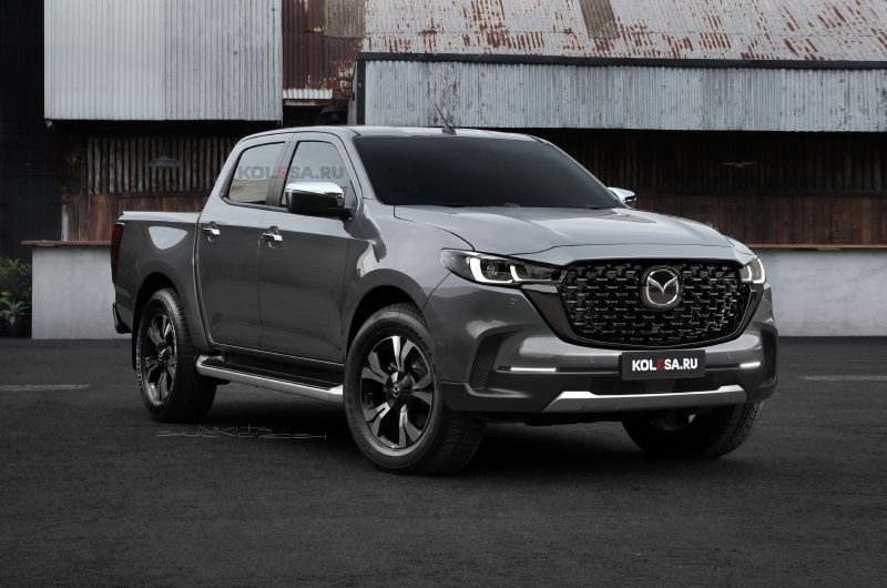 Обновлённый пикап Mazda BT-50: первые изображения