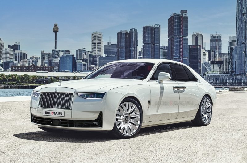 Обновлённый Rolls-Royce Ghost: первые изображения
