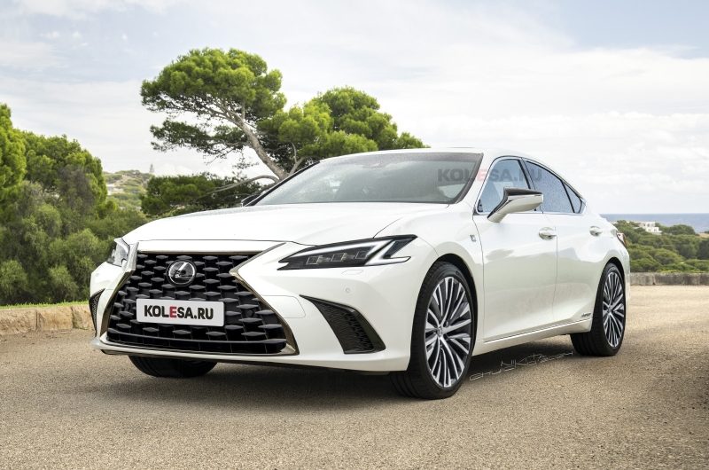 Рестайлинг Lexus ES: первые изображения