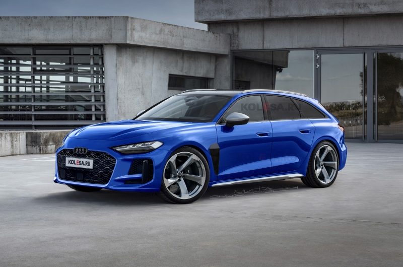 Универсал Audi RS5 Avant: новые изображения