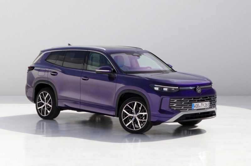 Volkswagen Tayron заменил Tiguan Allspace: длинная база и много силовых установок