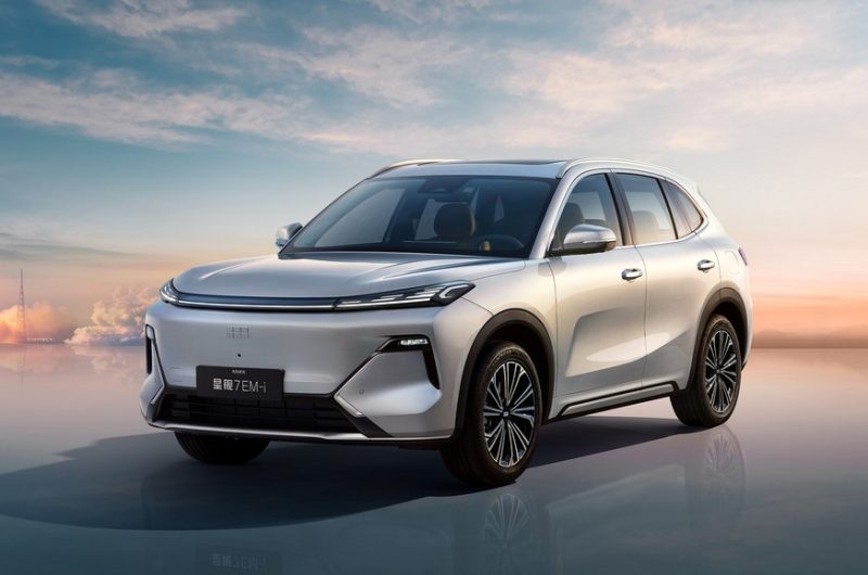 Geely запускает в продажу новый кроссовер Galaxy Starship 7
