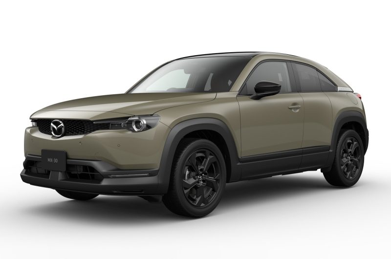 Кроссовер Mazda MX-30 обзавёлся спортивной ретро-версией