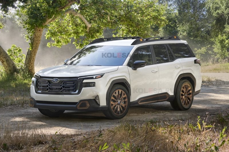 Новый Subaru Outback: первые изображения