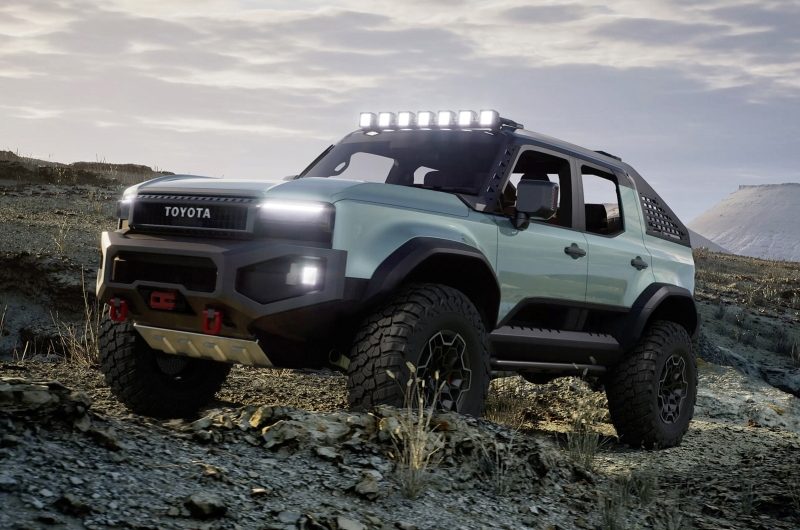 Toyota Land Cruiser ROX: ещё один концепт без крыши обули во внедорожные шины