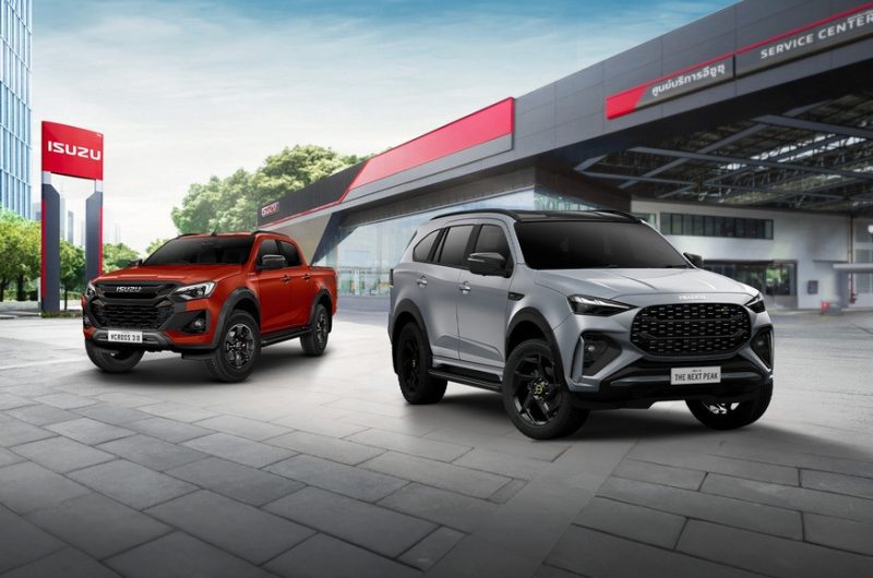 Внедорожник Isuzu MU-X и пикап D-Max получили новые дизель и автомат