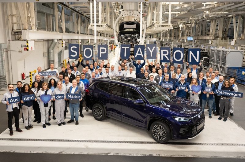 Volkswagen приступил к производству кроссовера Tayron для Европы