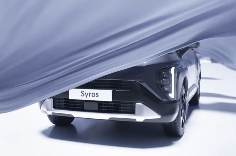 Бюджетный кроссовер Kia Syros: новые кадры перед премьерой