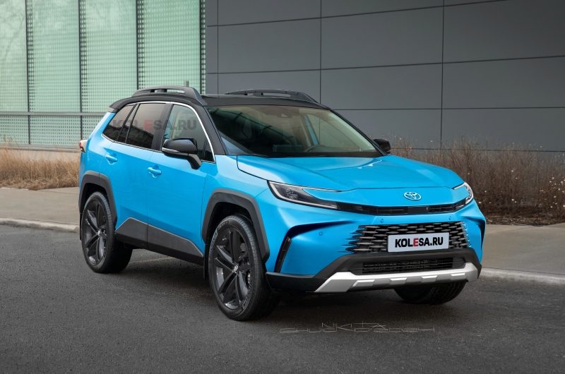 Новая Toyota RAV4: первые изображения