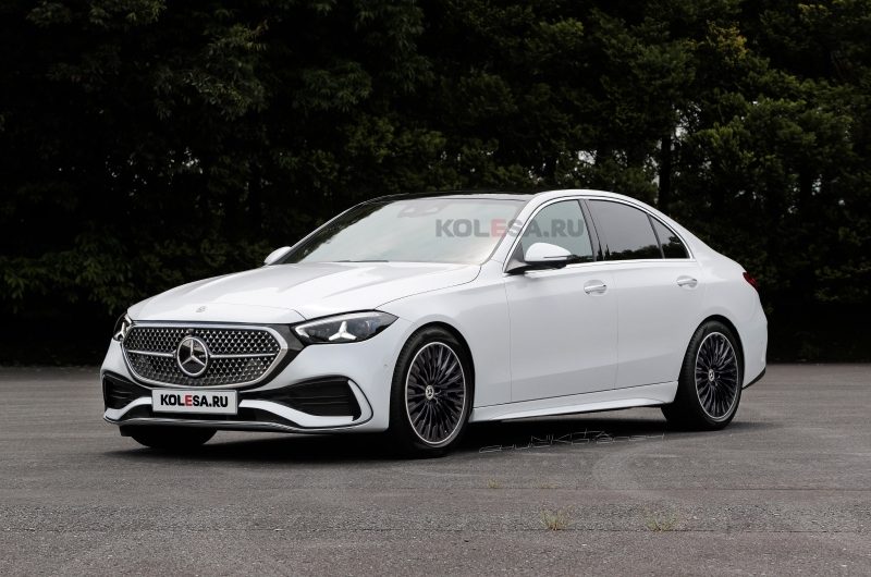 Обновлённый Mercedes-Benz C-класса: первые изображения