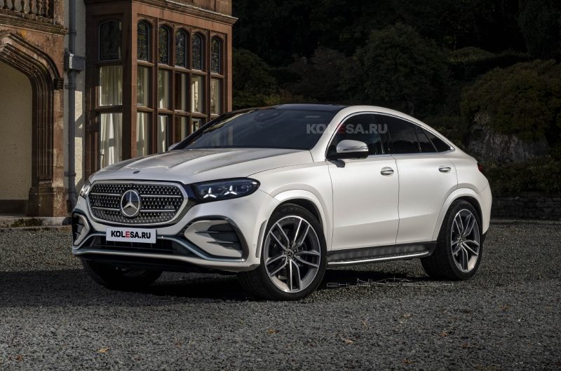 Второй рестайлинг Mercedes-Benz GLE Coupe: первые изображения