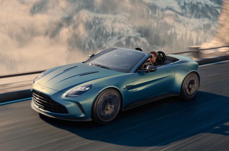 Aston Martin рассекретил родстер Vantage: техника, как у купе, а прибавка в весе – всего 60 кг