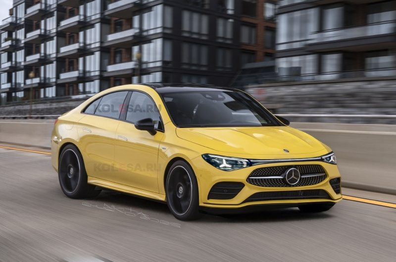 Mercedes-Benz CLA следующего поколения: новые изображения