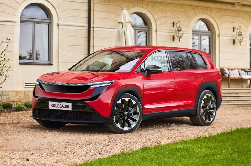 Новый флагманский кроссовер Skoda: первые изображения
