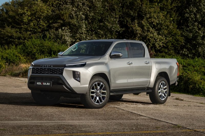 Новый Toyota Hilux: первые изображения