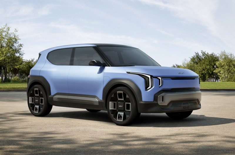 Представлен глобальный бюджетный кроссовер Kia EV2
