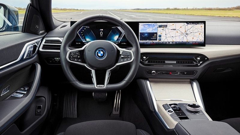 У лифтбека BMW i4 появилась новая топовая версия M60: мощность превысила 600 л.с.