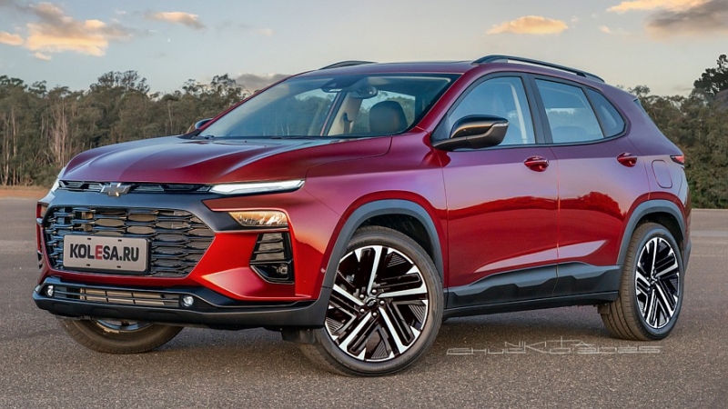 Новый бюджетный кроссовер Chevrolet: первые изображения