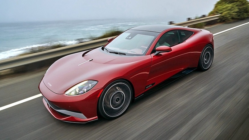 Гибридное купе Karma Amaris: интерьер, цена и технические подробности