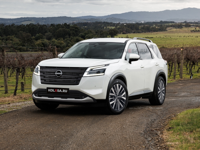 Обновлённый Nissan Pathfinder: первые изображения