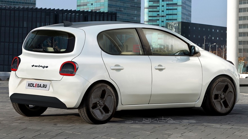 Новый Renault Twingo: первые изображения