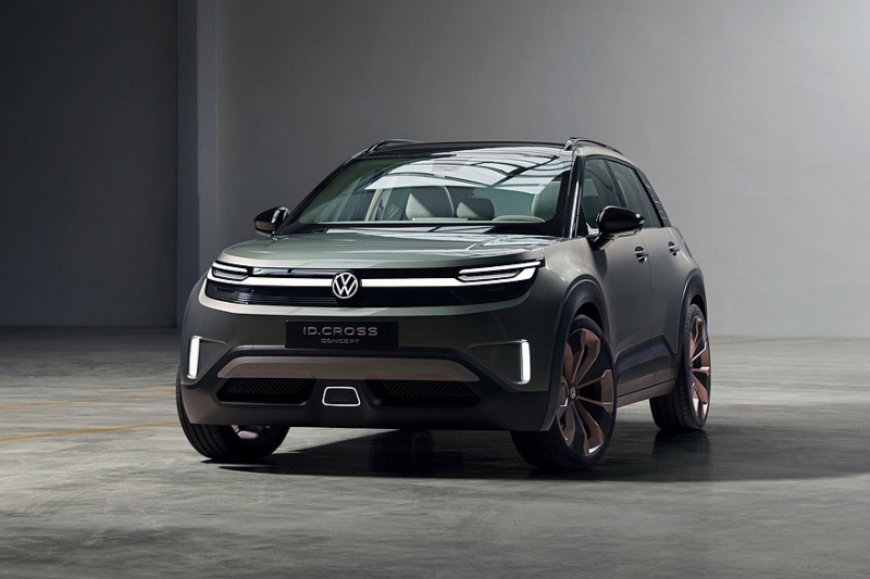 Представлен кроссовер Volkswagen ID. Cross в новом стиле