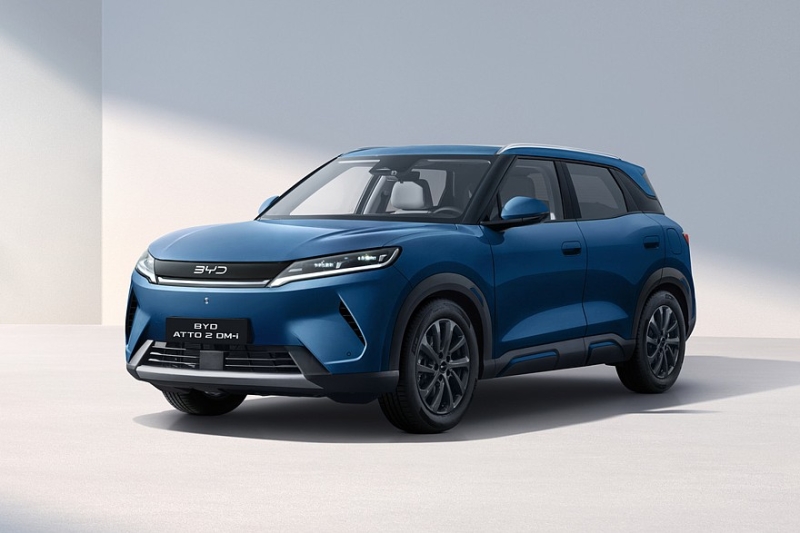 BYD на экспорт: гибридный кроссовер Atto 2 DM-i для Европы и кей-кар для Японии