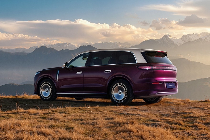 Dongfeng полностью раскрыл интерьер кроссовера Voyah Taishan, который привезут в Россию