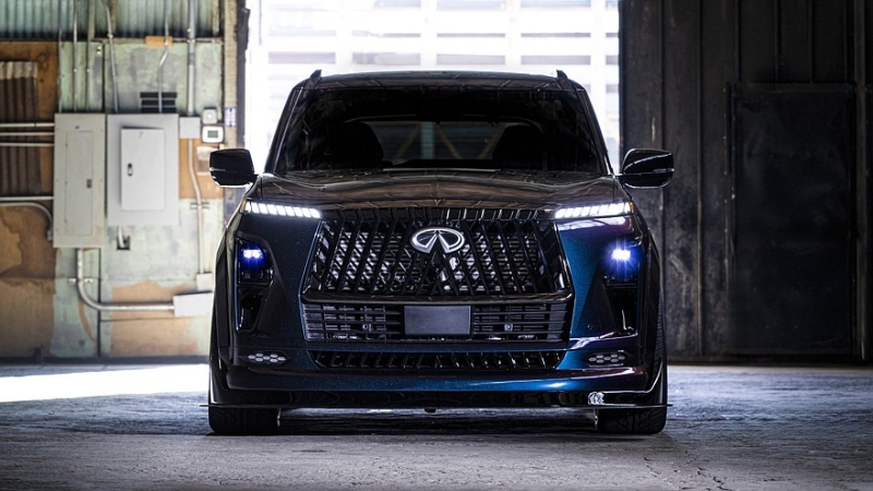 Infiniti QX80 R-Spec получил от Nissan GT-R Nismo бутурбомотор V6 с отдачей более 1000 л.с.