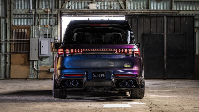 Infiniti QX80 R-Spec получил от Nissan GT-R Nismo бутурбомотор V6 с отдачей более 1000 л.с.