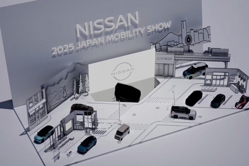 Обновлённый кроссовер Nissan Ariya показался на свежих кадрах