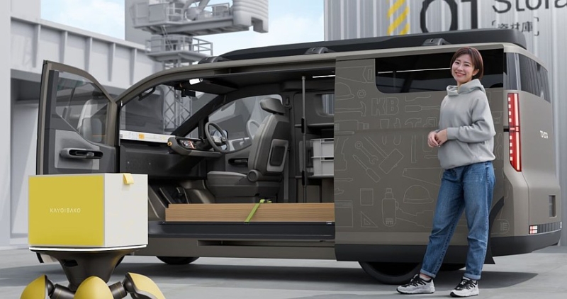 Toyota показала в Токио предвестника вэна HiAce нового поколения