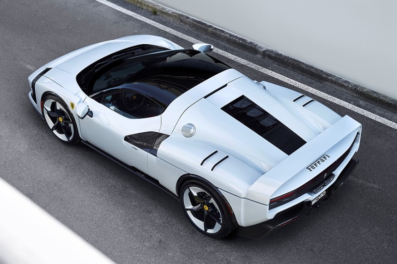 Уникальный суперкар Ferrari SC40: дизайн в духе Ferrari F40 и техника от Ferrari 296 GTB