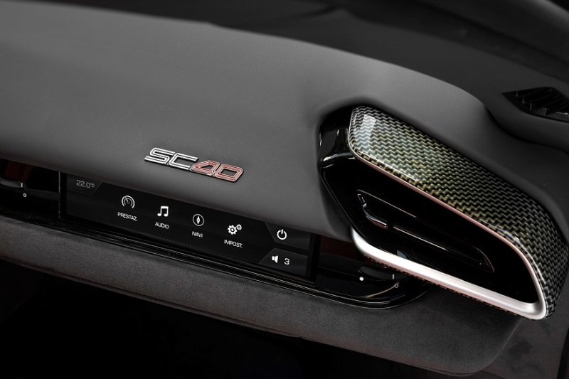 Уникальный суперкар Ferrari SC40: дизайн в духе Ferrari F40 и техника от Ferrari 296 GTB