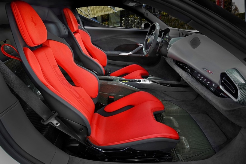 Уникальный суперкар Ferrari SC40: дизайн в духе Ferrari F40 и техника от Ferrari 296 GTB