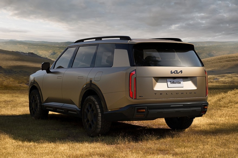Большой кроссовер Kia Telluride нового поколения: дизайн полностью раскрыт