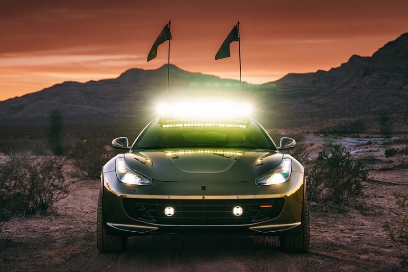 GlasWerks DMV Elevato: кроссовер-рестомод на базе шутинг-брейка Ferrari GTC4Lusso