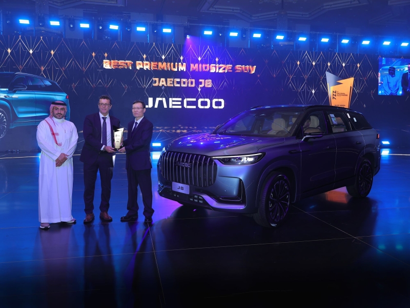 Jaecoo получил две награды на National Car Awards 2025 в Саудовской Аравии