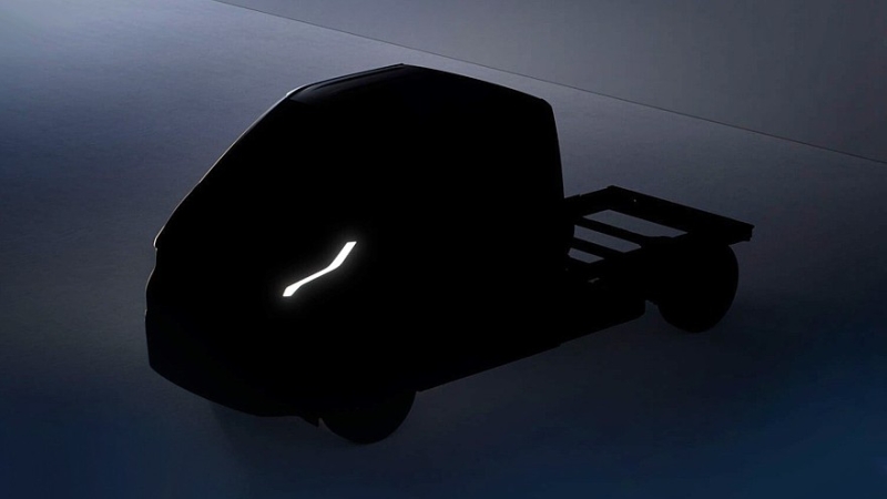 Kia готовит к скорой презентации шасси PV5: опубликован первый тизер новинки