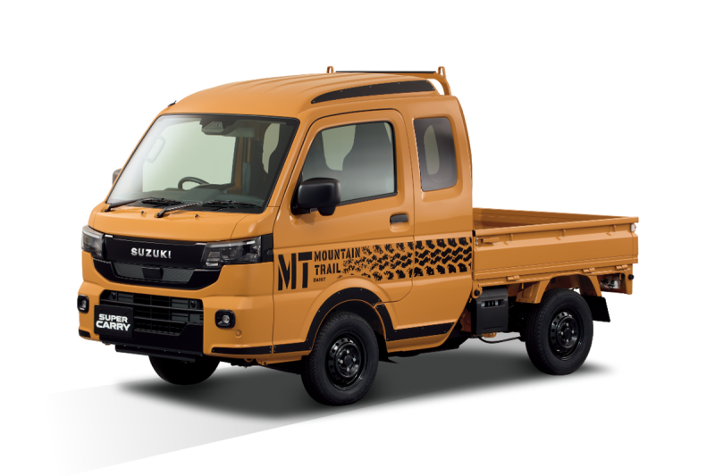 Модернизированные компактные грузовички Suzuki Carry и Super Carry добрались до Японии