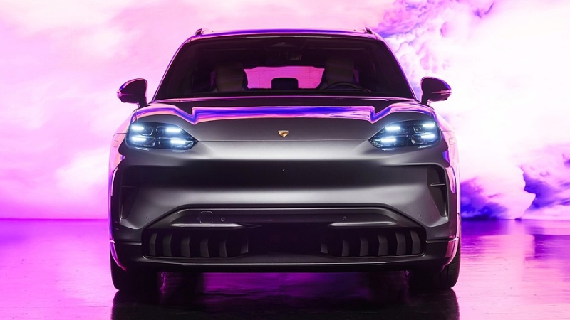 Porsche Cayenne Electric сбросил маску: две версии, до 1156 л.с. и беспроводная зарядка