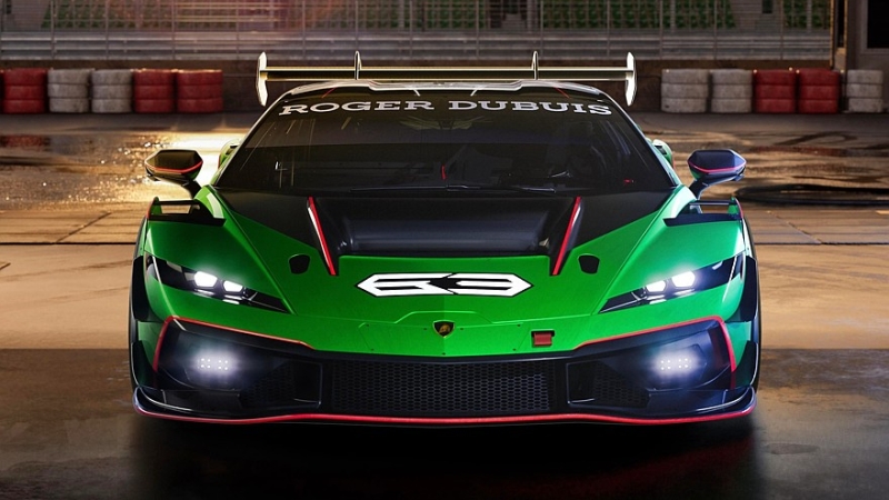 Трековый Lamborghini Temerario Super Trofeo: задний привод без гибридной надстройки