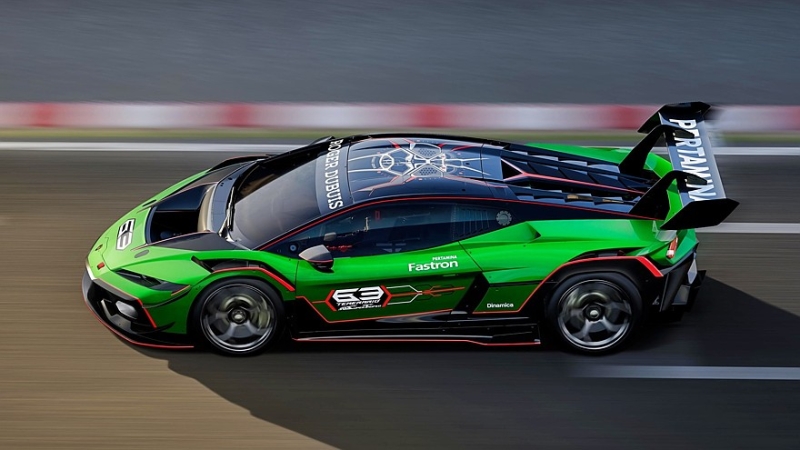 Трековый Lamborghini Temerario Super Trofeo: задний привод без гибридной надстройки