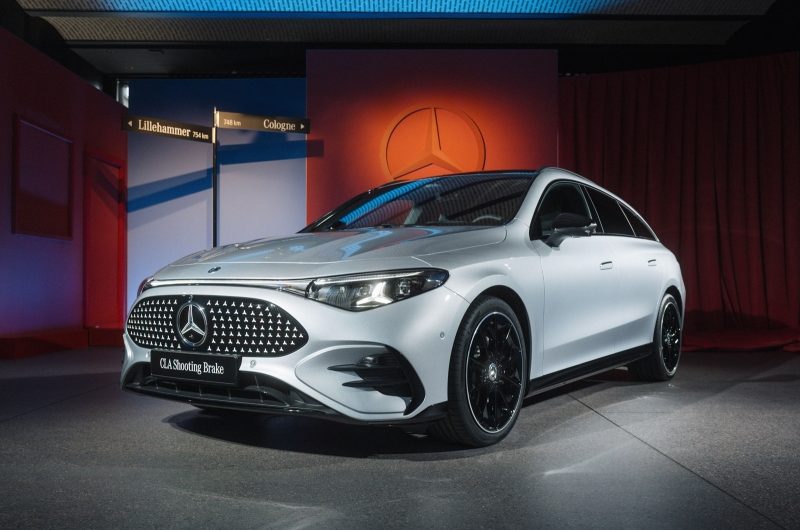 Универсал Mercedes-Benz CLA нового поколения вышел на рынок