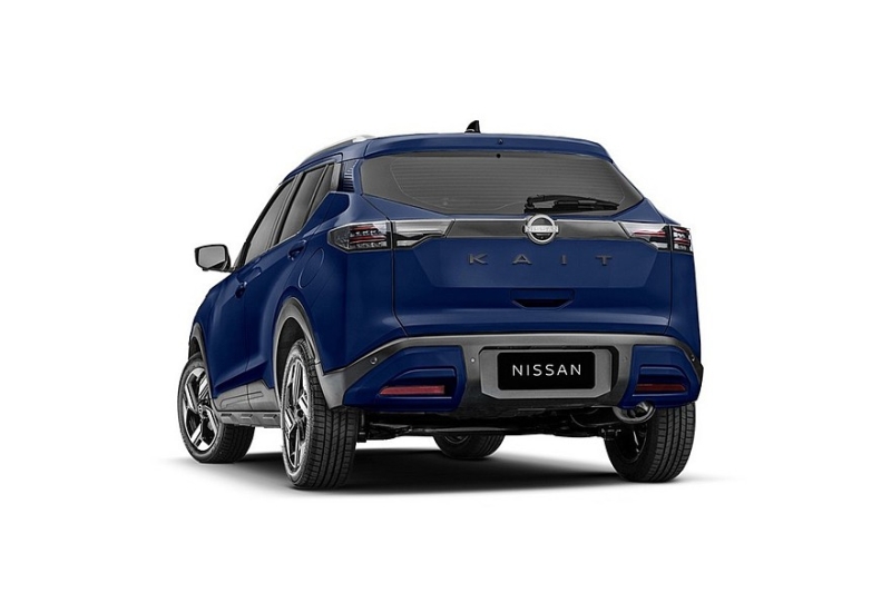 Бюджетный кроссовер Nissan Kait на базе старого Kicks полностью рассекречен